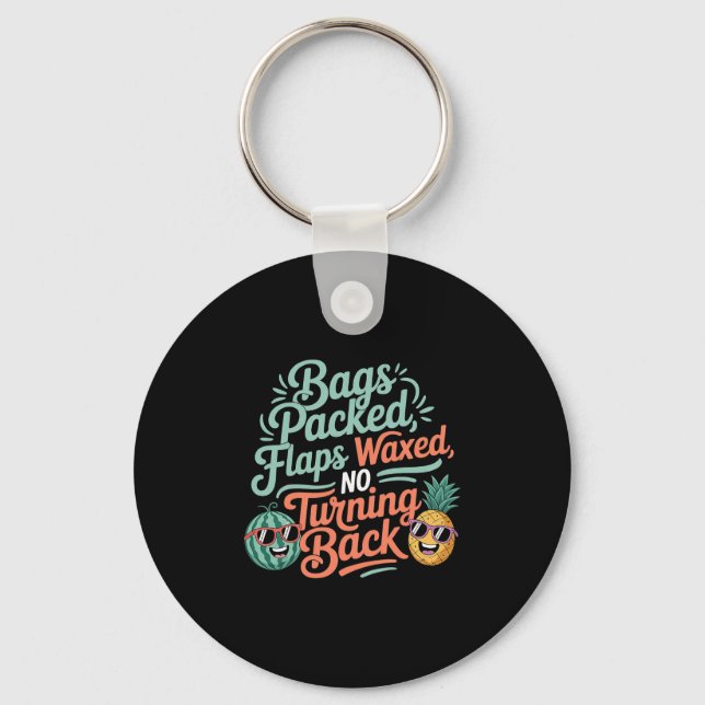 Gs Packed Flaps Waxed No Turning Ck -  Keychain (Front)