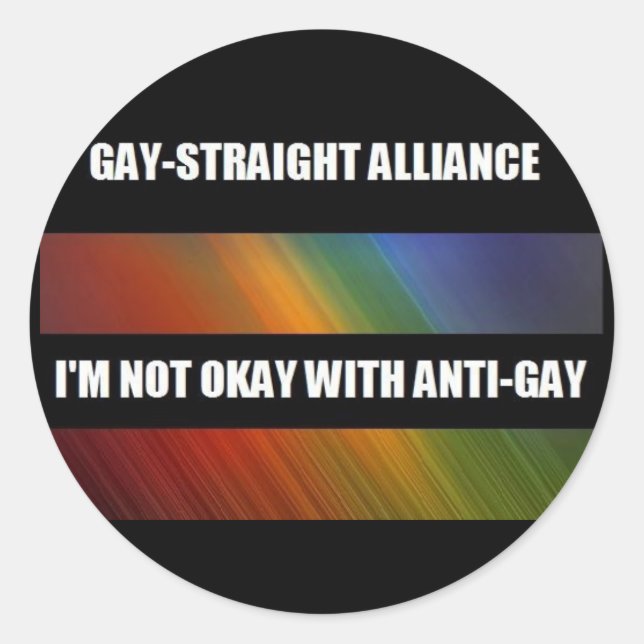 gsa inowag classic round sticker (Front)