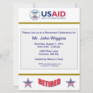 GSA Retirement Invitation