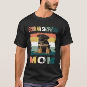 GSD010 - German Shepherd Mom T-Shirt