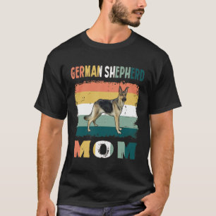 GSD027 - German Shepherd Mom T-Shirt