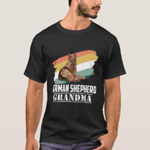 GSD045 - German Shepherd Grandma T-Shirt