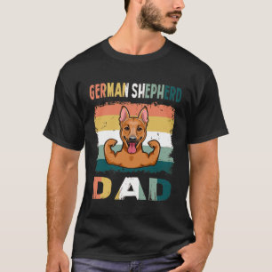 GSD116 - German Shepherd Dad T-Shirt