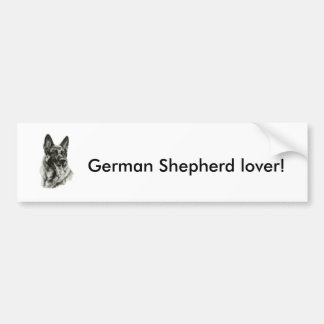 GSD car sticker