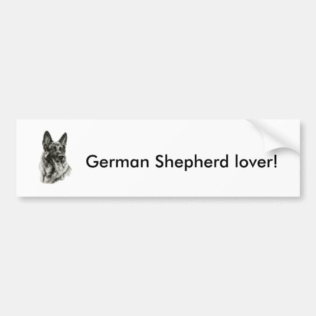 GSD car sticker (Devant)
