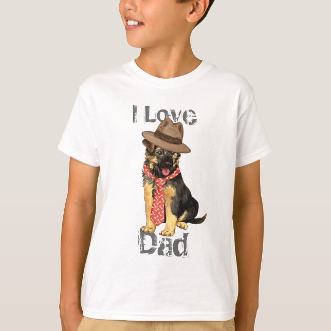 GSD Dad T-Shirt (Front)