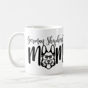 GSD German Shepherd Mom on Coffee Mug