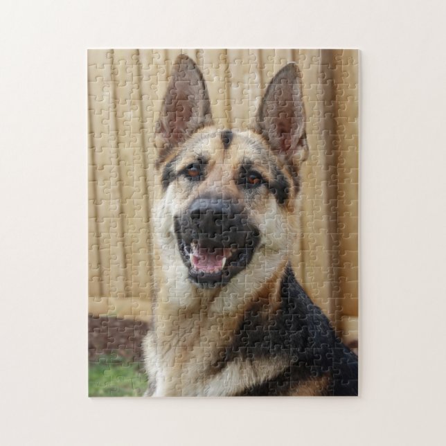GSD Head Shot Jigsaw Puzzle (Vertical)