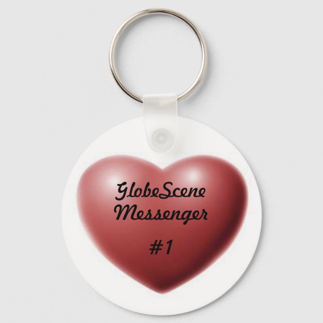 GSM Hearts Keychain (Front)