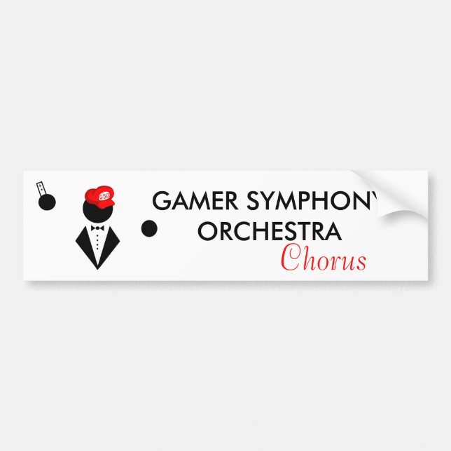 GSO Chorus Bumper Sticker (Front)