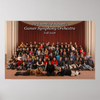 GSO Fall '08 Group Photo Poster