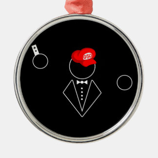 GSO Metal Christmas Ornament