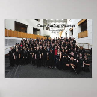 GSO Spring '13 Group Photo (Alternate) Poster