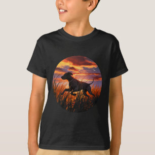 Gsp German Shorthaired Pointer Gsp Hunting Dogs T-Shirt
