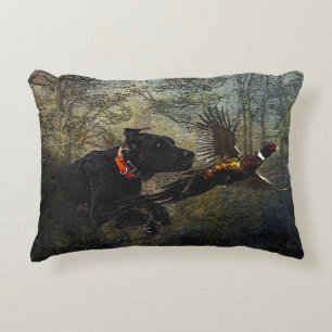 GSP , Hunting pheasant Accent Pillow