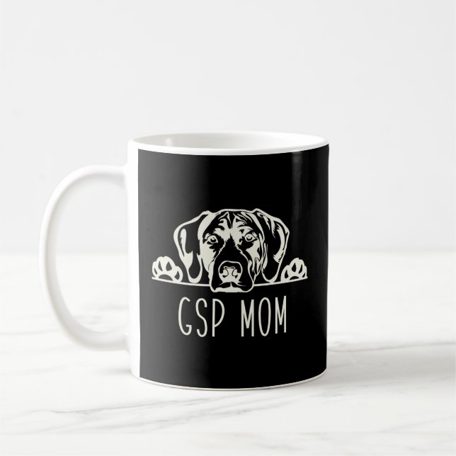 Gsp Mom For German Shorthaired Pointer Moms Coffee Mug (Left)