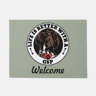 GSP Personalized Life Is Better With A GSP Doormat