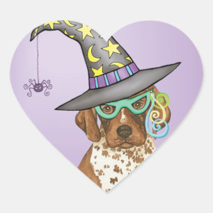 GSP Witch Heart Sticker
