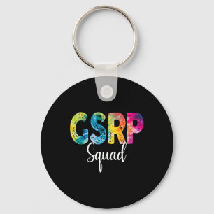 Gsrp Squad Tie Dye Back To School Women Appreciati Keychain