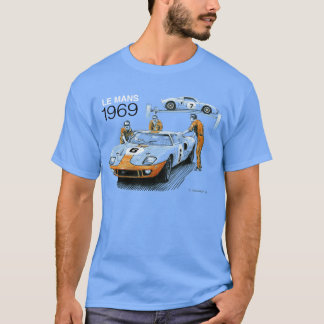GT40s at Le Mans 1969 T-Shirt