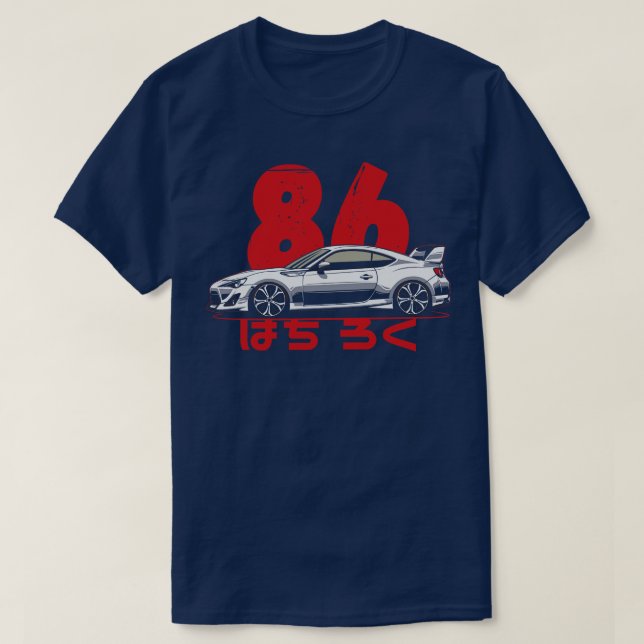 GT86 Hachiroku TShirt (Design devant)
