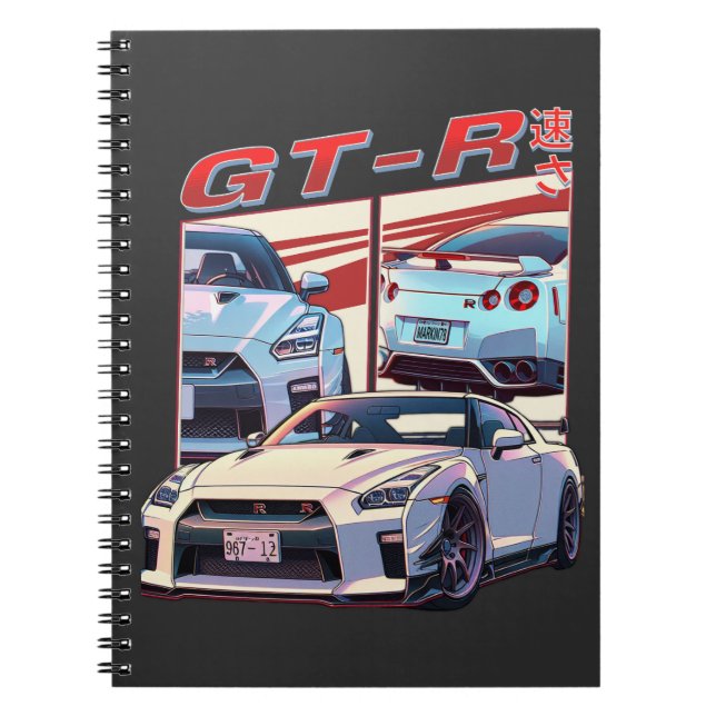 GT-R STREET LEGEND NOTEBOOK (Front)