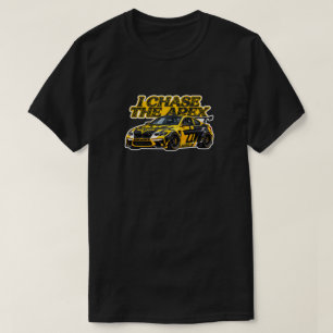 GT Track Day Racing Black I Chase the Apex T-Shirt