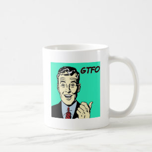 GTFO Guy Coffee Mug