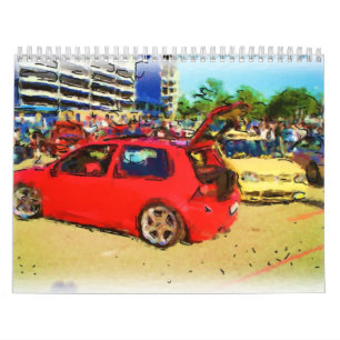 GTI x 2_Painting_In_Color Calendar
