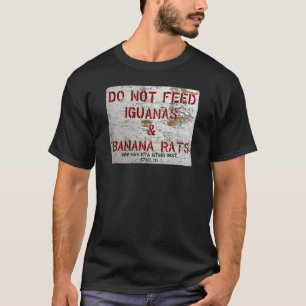GTMO Do Not Feed Iguanas & Banana Rats - Guantanam T-Shirt