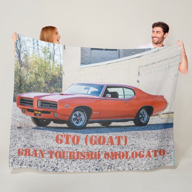 GTO (GOAT) FLEECE BLANKET (In Situ)