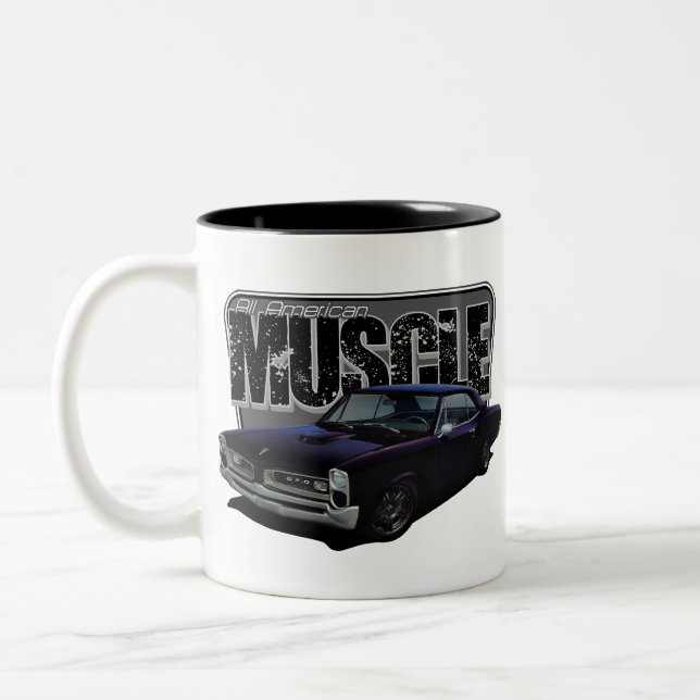 GTO Muscle Two-Tone Coffee Mug (Left)