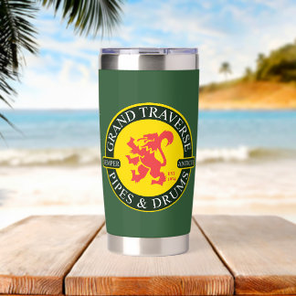 GTPD Logo Beverage Thermal Tumbler