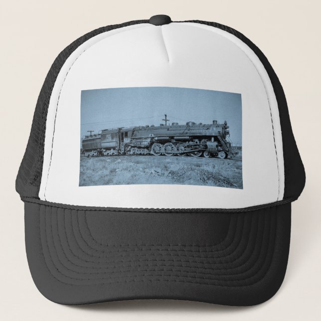 GTW Engine #6312 at Battle Creek, MI 1954 Trucker Hat (Front)