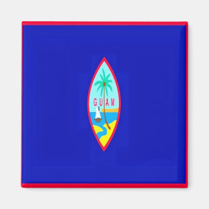 GU - Guam - Flag Magnet