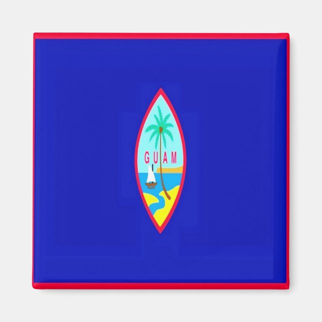 GU - Guam - Flag Magnet (Front)