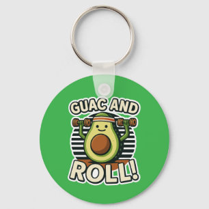 Guac And Roll Keychain