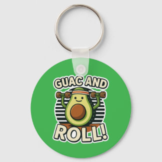 Guac And Roll Keychain