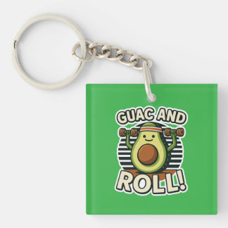 Guac And Roll Keychain