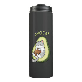 Guac Meow Mode Thermal Tumbler