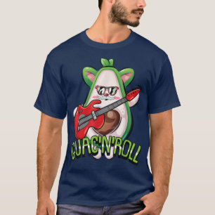 Guac N Roll Cinco De Mayo Meican Fiesta Guacamole  T-Shirt
