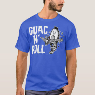 Guac N Roll, Holy Guacamole, Funny Avocado For Men T-Shirt