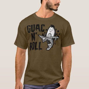 Guac N Roll, Holy Guacamole, Funny Avocado For Men T-Shirt