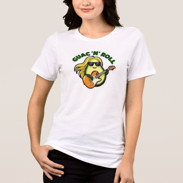 Guac ´n ´Roll Tri-Blend Shirt (Front)