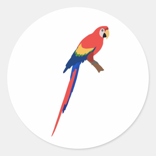 Guacamaya sticker (Front)