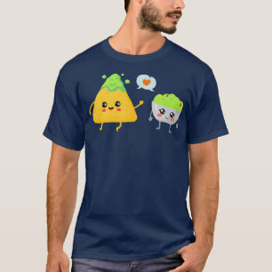 Guacamole and Nachos Couple For Avocado Lovers T-Shirt