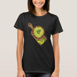 Guacamole Avocado Mayo Vegan Food  Guac Limes 12 T-Shirt