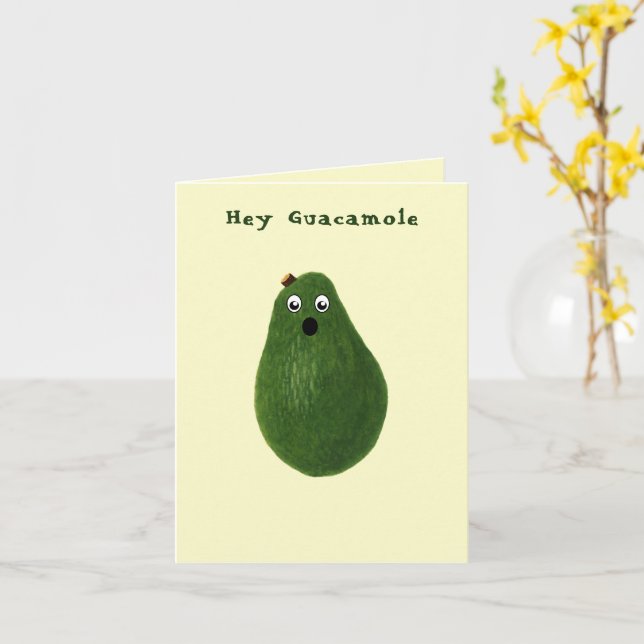 Guacamole Avocado Modèle de grossesse (Fleur jaune)