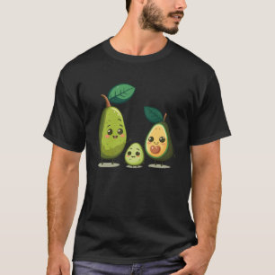 Guacamole Mom Avocado Vegetarian Vegan Mothers Da T-Shirt