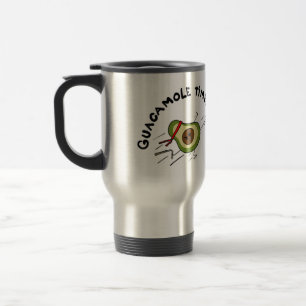 Guacamole time travel mug